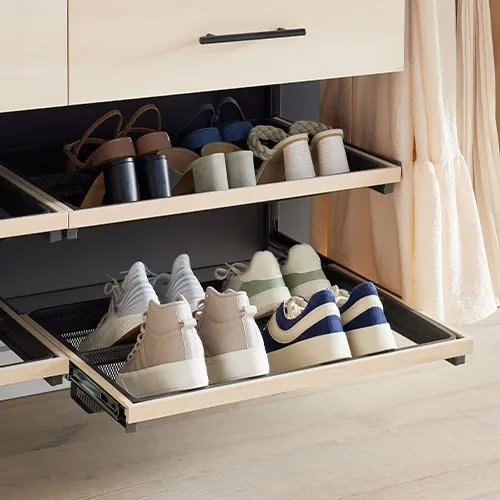 Closet Shoe Storage