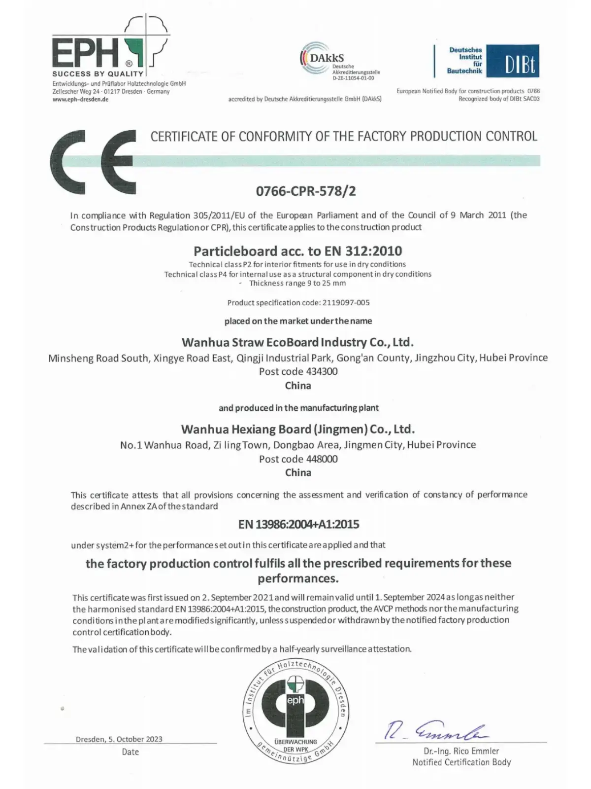 CSA Certificate