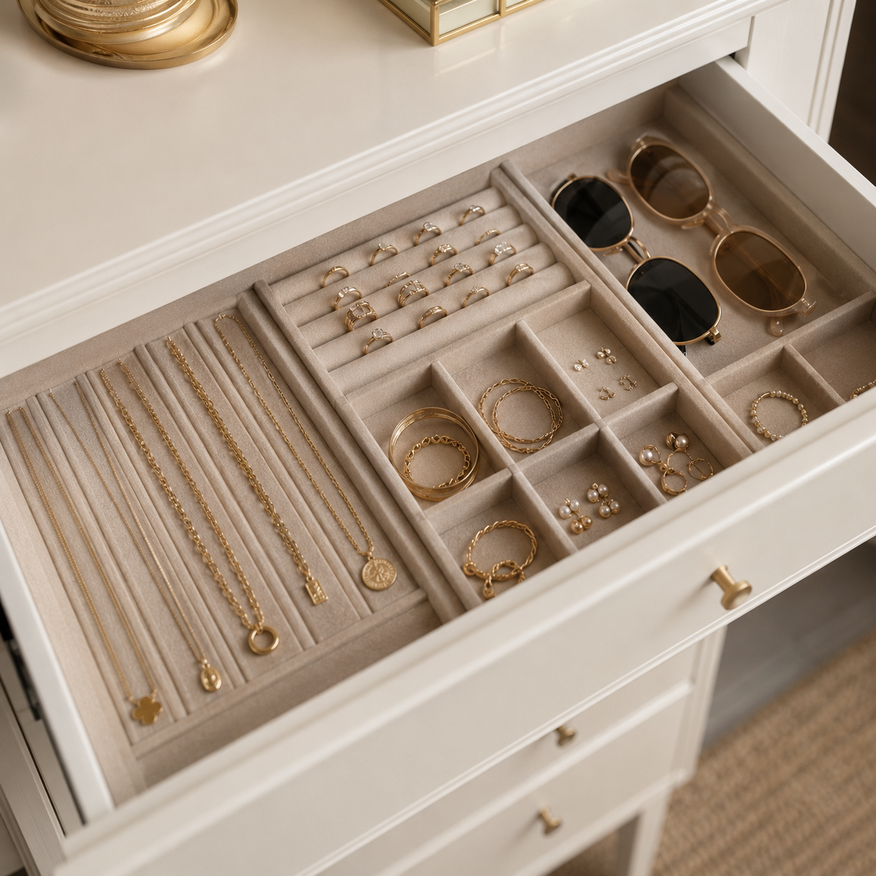 Jewelry Drawer Dividers
