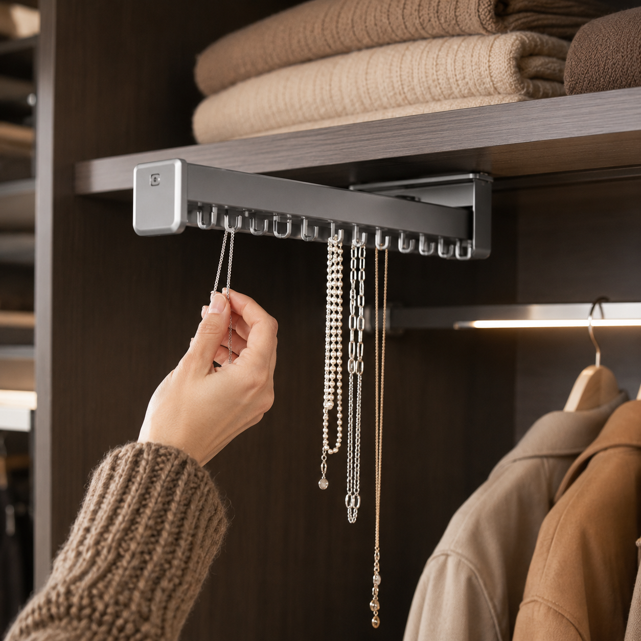 Multifunctional Closet Hooks